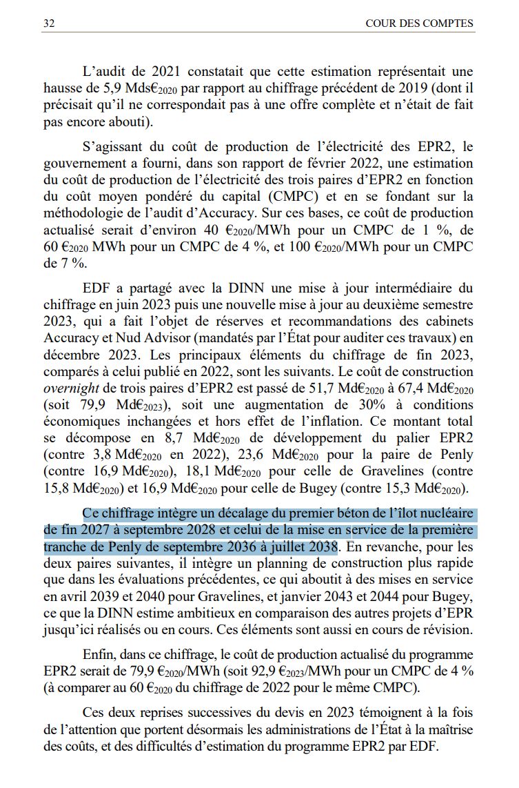 EDF now sees decision on new nuclear reactors in late 2026, low power prices hit earnings