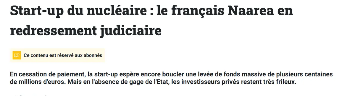 Le tribunal de Nanterre a ouvert cette procédure le 3 septembre dernier après que nous en ayons fait la demande le 25 août », explique Guilhem Plane, le directeur financier de l'entreprise, qui emploie aujourd'hui quelque 200 salariés. « Nous sommes dans une impasse de cash à court terme », reconnaît-il.