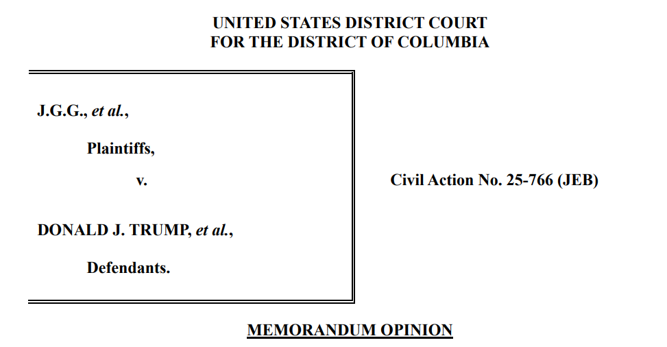 Civil Action No. 25-766 (JEB).