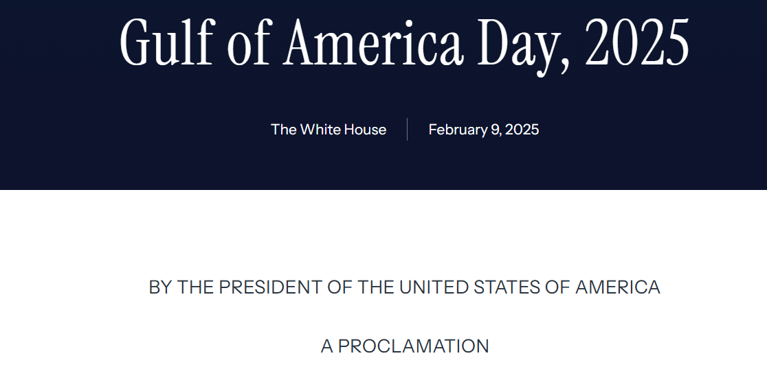 Gulf of America Day, 2025