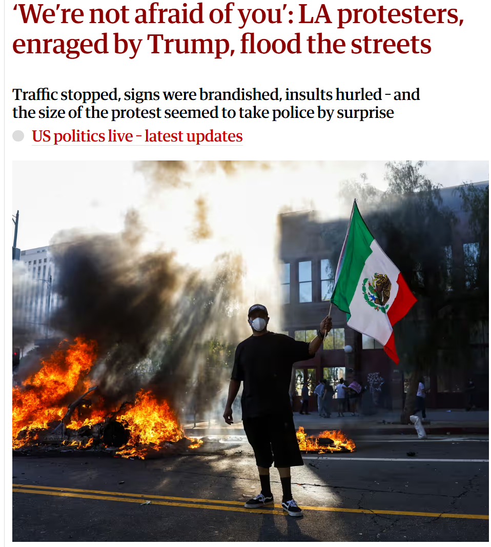 Wir fürchten uns nicht vor Ihnen.