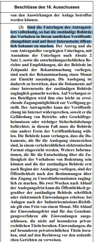  Sind die Unterlagen des Antragstellers vollständig, so hat die zuständige Behörde das Vorhaben in ihrem amtlichen Veröffentlichungsblatt und auf ihrer Internetseite öffentlich bekannt zu machen.