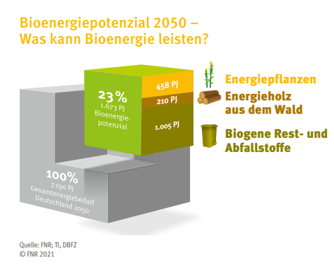 Bioenergiepotenzial 2050 – Was kann Bioenergie leisten?